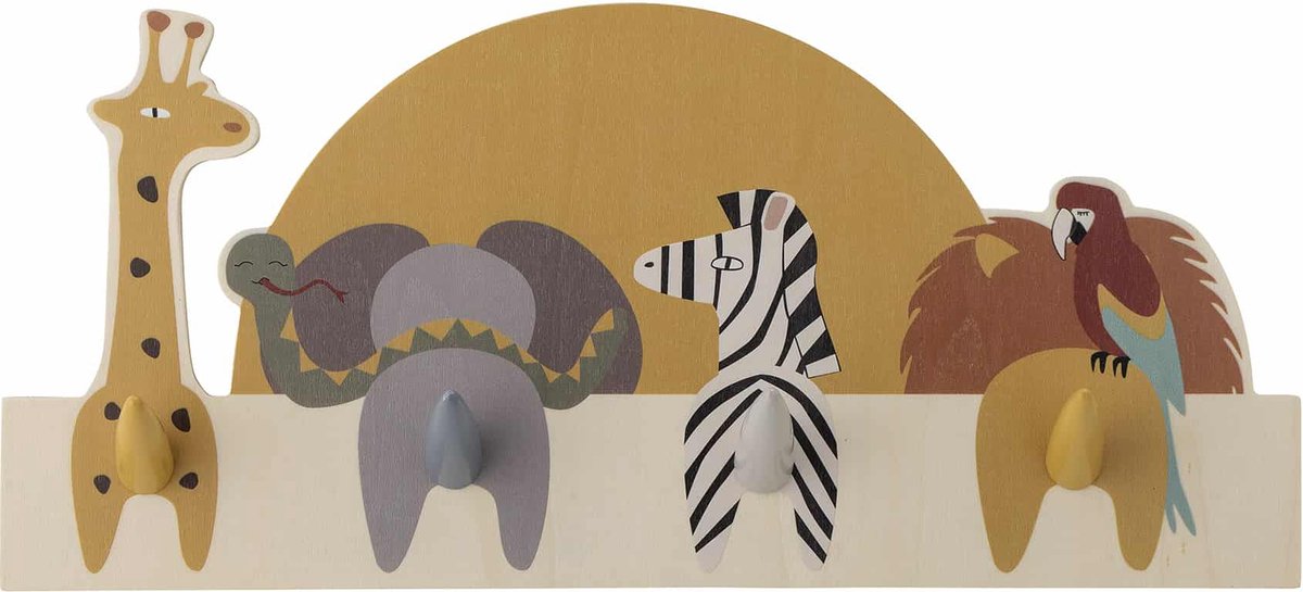 Portemanteau Bloomingville animaux sauvages - moules