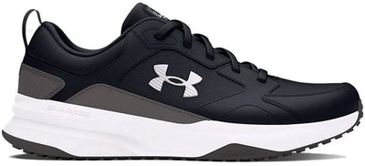 Baskets Under Armour UA Charged Edge-blk pour hommes - noir - Castlerock - blanc