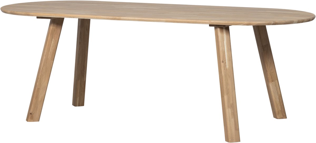 Woood Haarlem pied 4 positions - chêne - transparent - lot de 2