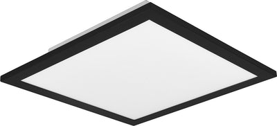 Rl live your light reality alpha - plafonnier - noir mat - incl. 1x SMD 13,5 W - montage mural et plafond - source lumineuse non remplaçable - non dimmable