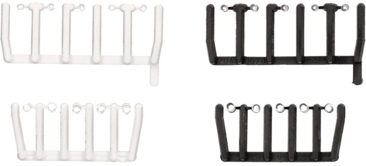 Gyrophare Herpa transparent (80 pcs.) + base