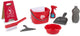 Jouet de nettoyage Dirt Devil – Ensemble de jouets 7 pièces avec seau, brosse, flacon pulvérisateur, grattoir et accessoires – Kit de nettoyage de jeu de rôle pour les enfants à partir de 3 ans