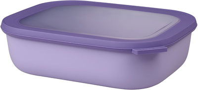 Mepal - récipient alimentaire multi-bols cirqula - 2000 ml - rectangulaire - lilas vif