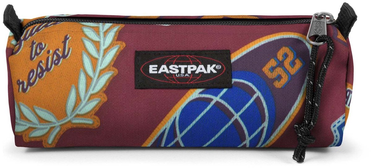Trousse simple Eastpak benchmark - clash bordeaux