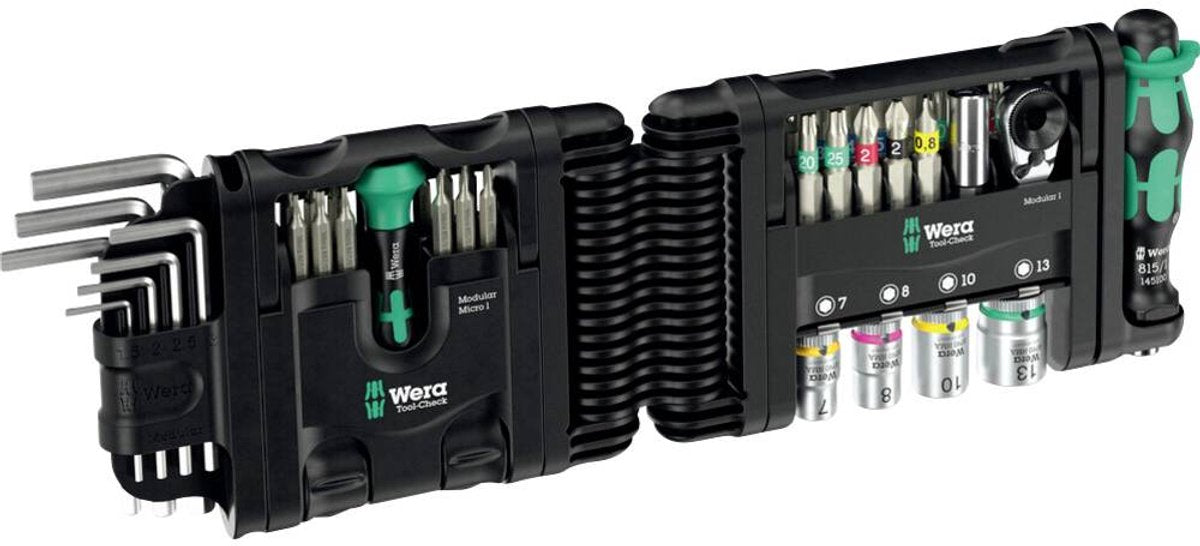 Wera kit modulaire Tool-Check 1, 50 pièces