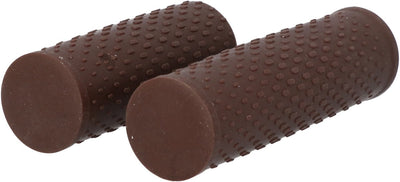 Poignées Dresco - soft grip - deux longueurs différentes 119 92 mm - pour vélos avec levier de vitesses gripshift - forme ergonomique - version en plastique souple - pour un confort de conduite supplémentaire