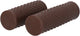 Poignées Dresco - soft grip - deux longueurs différentes 119 92 mm - pour vélos avec levier de vitesses gripshift - forme ergonomique - version en plastique souple - pour un confort de conduite supplémentaire