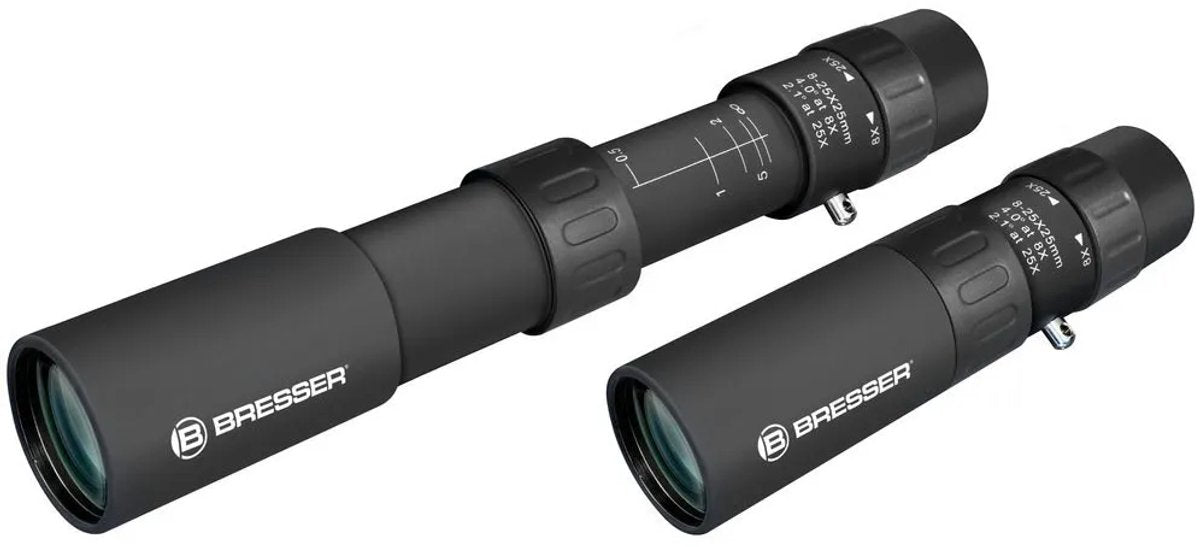 Zoomer monoculaire 8-25x25 noir