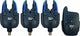 Ensemble d'indicateurs de touche Soul nero 3+1 - ensemble d'alarmes de touche extensible avec étui de luxe