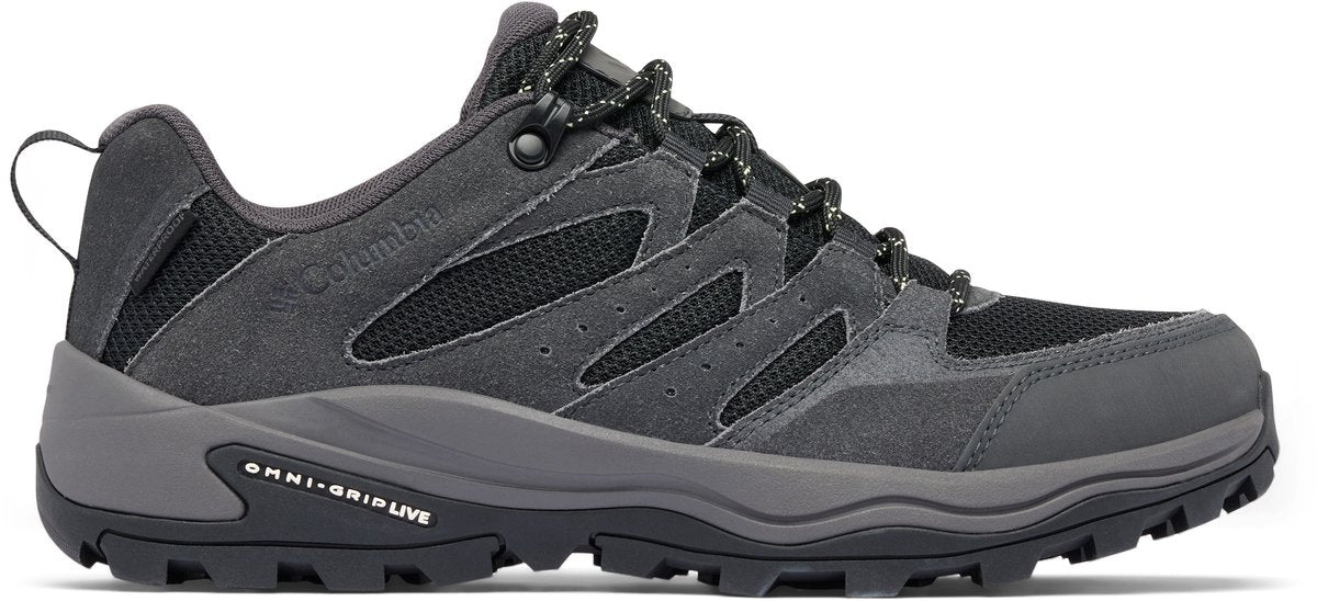 Columbia redmond™ iv low waterproof chaussures de randonnée femme - noir, citron haze