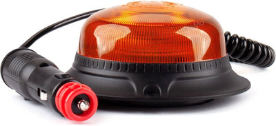 Amio éclairage de secours clignotant LED orange avec aimant 18LED 12 24V