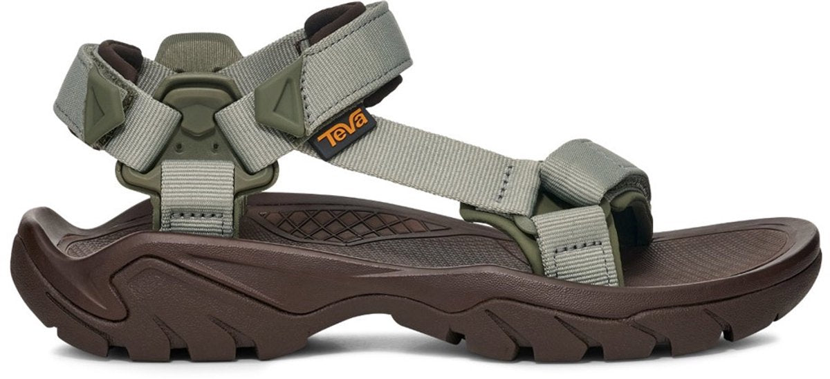 Sandales femme universelles Teva w terra fi 5 - jonc de mer - vert