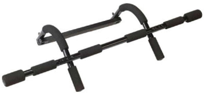 Entraîneur de porte Tunturi - ensemble de fitness - par salle de sport - barre de traction - barre de pompes - noir - incl. application de remise en forme gratuite