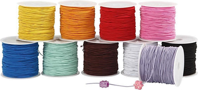 Cordon élastique Creativ company, épaisseur 1 mm, 10x25 m 1 boîte