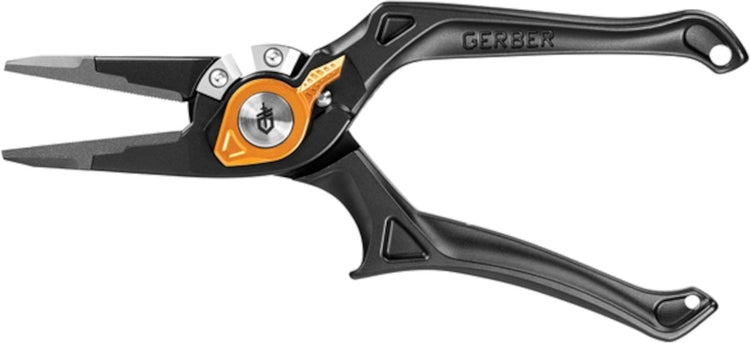 Pince Gerber pour loupe de pêche 7,5 - noire avec orange