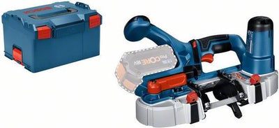 Bosch professional gcb 18v-63 scie à ruban à batterie 18v corps de base en l-boxx - 06012a0401