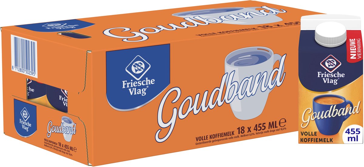 Pack bande dorée drapeau frison (18x 455ml)