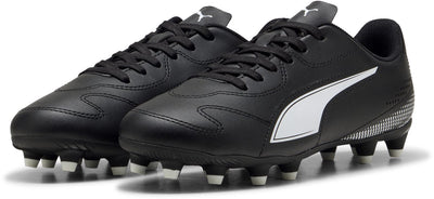 Puma vitoria ii fg ag jr chaussures de sport unisexes - noir- blanc