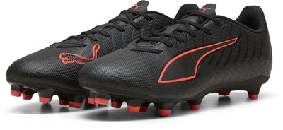 Chaussures de sport unisexe Puma ultra 6 play fg ag - noir- rouge