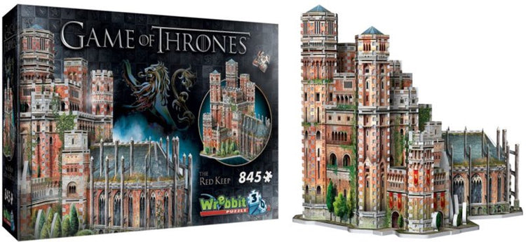 Wrebbit le donjon rouge - Game of Thrones puzzle 3D 845 pièces