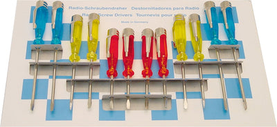 Jeu de tournevis de montage Carpoint clip métallique de 12 pièces