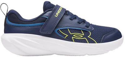 Under Armour ua bps surge 5 ac-blu chaussures de sport pour garçons - académie - bleu égéen - lampe de poche