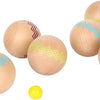Petit pied en bois Jeu de Boules, 9dlg.