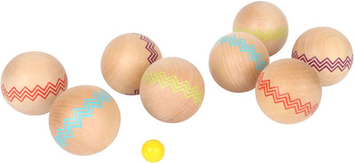 Petit pied en bois Jeu de Boules, 9dlg.