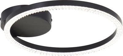 Brilliant aurelia - plafonnier - cristal LED 11w - 4000k - noir