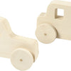 Creativ Company Wooden Cars, 2e.