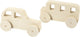 Creativ Company Wooden Cars, 2e.