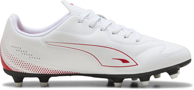 Chaussures de sport Puma Vitoria II FG AG pour hommes - blanc-rouge