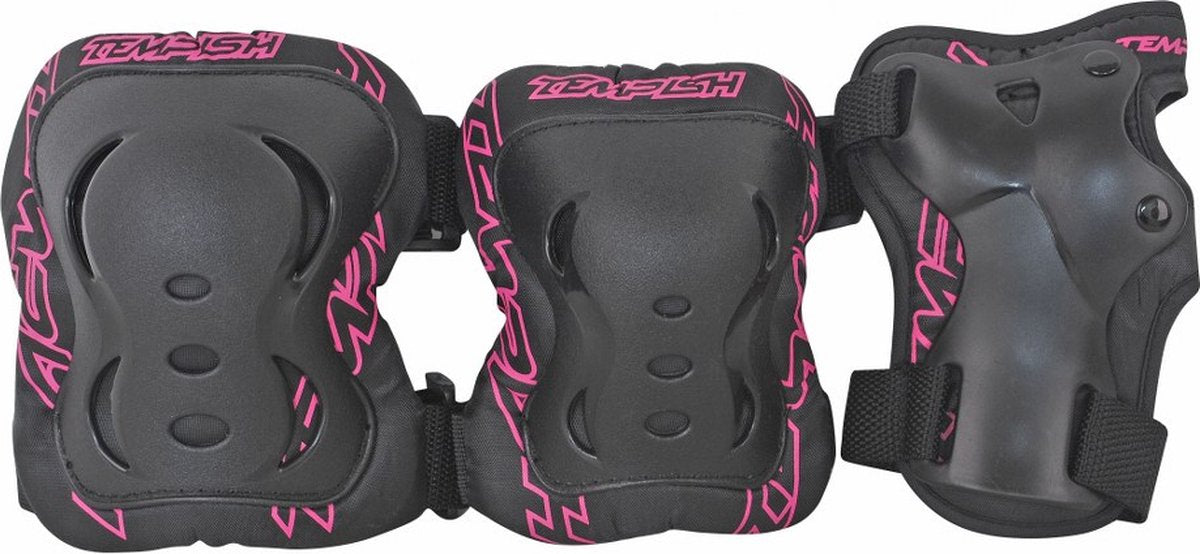 Tempish - fid - protection pour patins - pack de 3 - adultes - rose - l