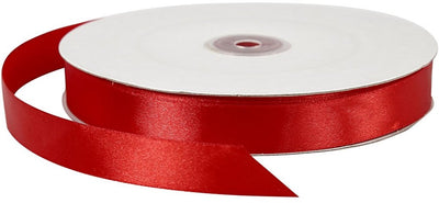 Creativ Company Satin Ribbon Red, 100m