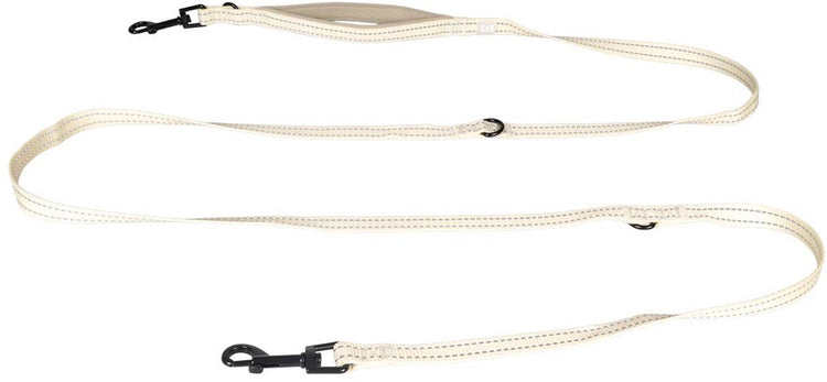 Explor duvoplus ligne de dressage Ultimate Fit Fashion pour chiens 220cm-16mm blanc antique