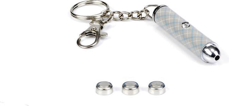 Beeztees follow me lumière laser - jouet pour chat - classe 1 - 14x2x1,5 cm