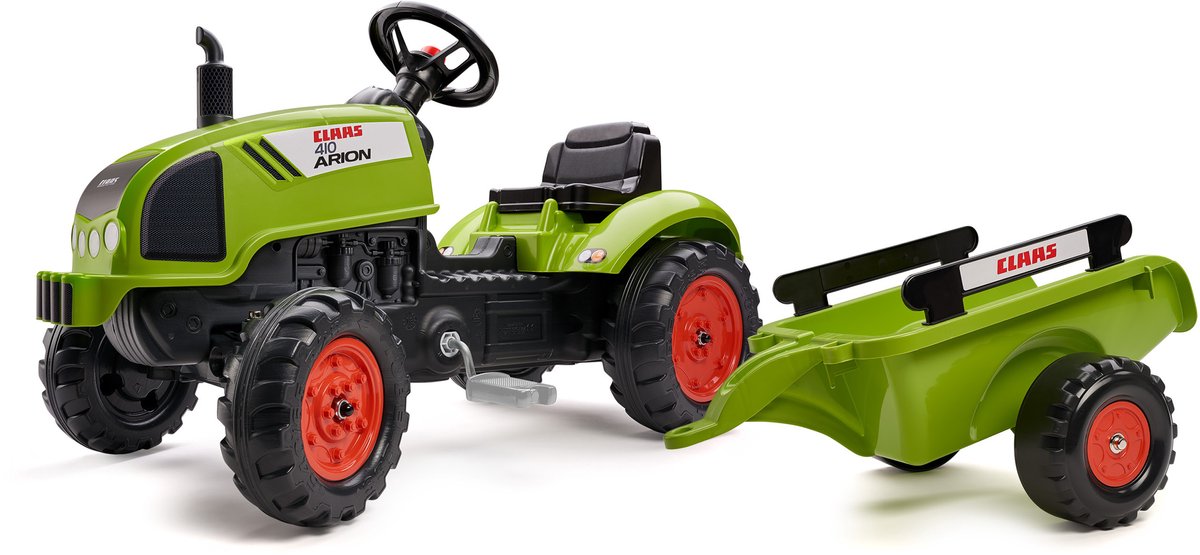 Falk Falk Claas Tracteur Arion 410 Tracteur + remorque 2-5