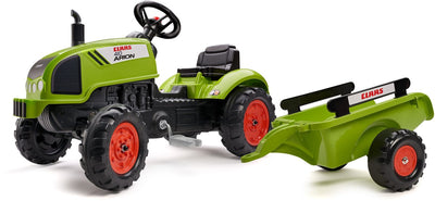 Falk Falk Claas Tracteur Arion 410 Tracteur + remorque 2-5