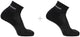 Salomon - chaussettes évasion | Paquet de 2 | chaussettes cheville | taille l 42-44 - noir