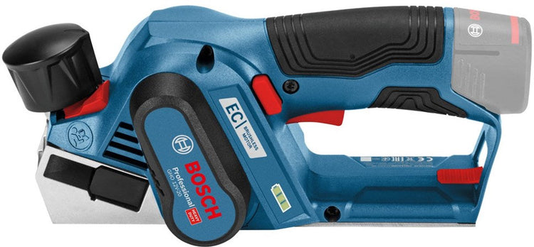 Bosch professional gho 12v-20 - raboteuse sans fil - avec l-boxx - sans batterie