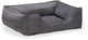 Beeztees mua - lit orthopédique pour chien - gris marron - 80x65x6 cm