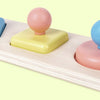 Hape Montessori Spiegel Forme Puzzle Wood