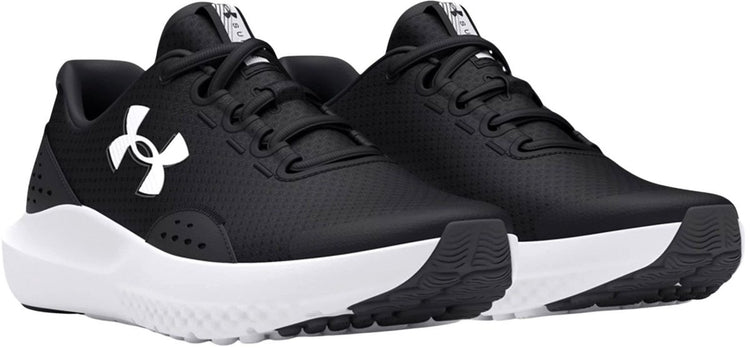 Baskets Under Armour UA BGS Surge 4-BLK pour garçons - Noir - Anthracite - Blanc