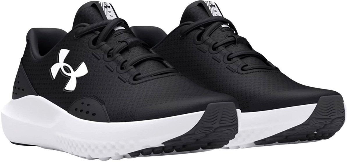Baskets Under Armour UA BGS Surge 4-BLK pour garçons - Noir - Anthracite - Blanc