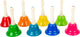 Small Foot Colored Handbels, ensemble de 8