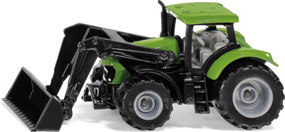 Siku Deutz Fahr avec fourgon à chargeur frontal