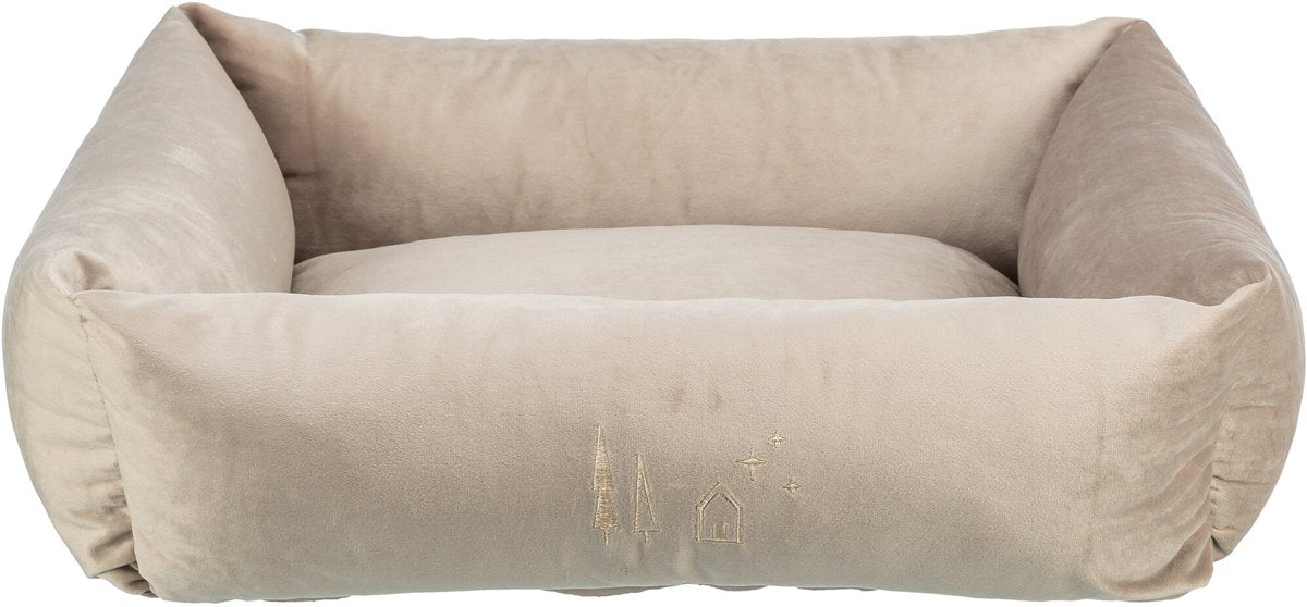 Trixie - lit pour chien Noël Livia - beige - 80x60 cm
