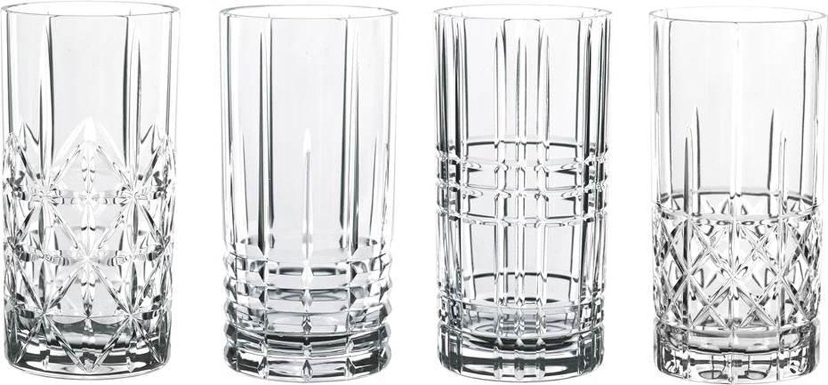 Nachtmann - verre à long drink 'highland' - 445 ml - lot de 4 pièces
