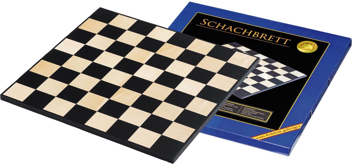 Échiquier Philos Rome Jeu d'échecs classique en bois de 55 mm.