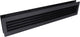 Grille d'aération de porte Starx - 455 x 90 mm - noire